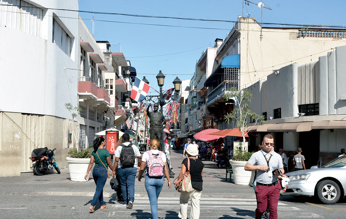 Calle el conde zona colonial