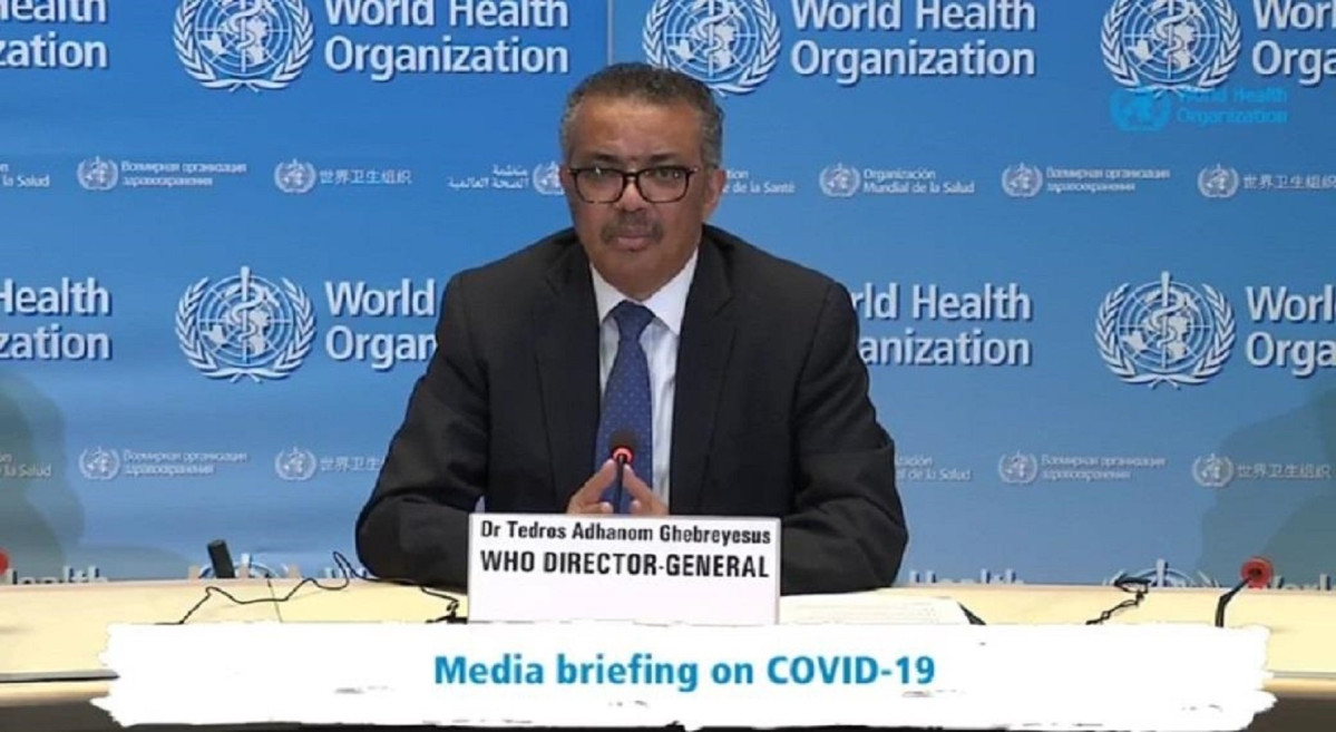 Europapress 2801106 director general organizacion mundial salud oms tedros adhanom ghebreyesus