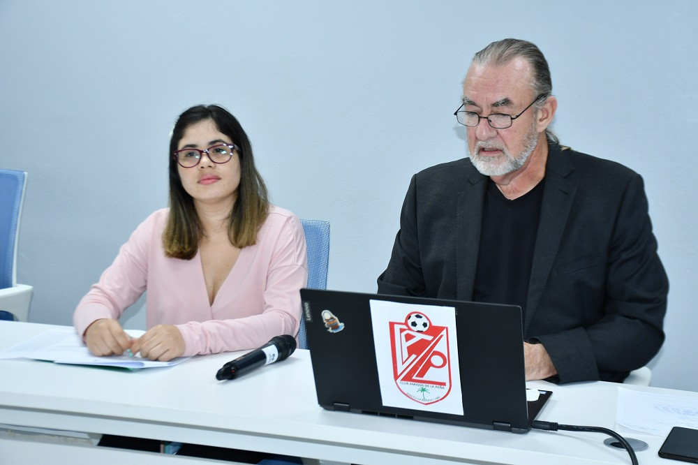 Dra. Aserina Gilbert y el director de Epidemiologia del MSP, Ronad Skewes 