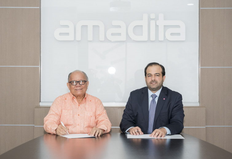 Amadita firma acuerdo con Hemocentro Nacional