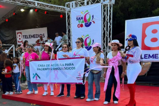 IORC y Fundación Tócate RD unidos contra el cáncer en Carnaval de Santiago
