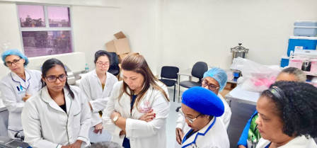 SCH lidera instalación y capacitación del nuevo Banco de Leche Humana en el Hospital Dr. Marcelino Vélez Santana