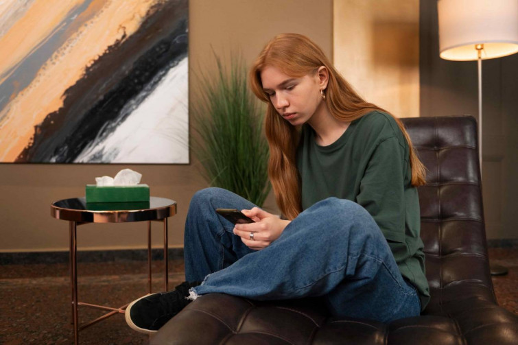 Los adolescentes con problemas de salud mental pasan más tiempo en las redes sociales