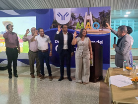 Dr. Pedro Reyes Jerez juramentado como presidente de la Sociedad de Obstetricia y Ginecología, Filial Valverde