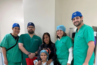 Fundación HOMS realiza jornada de escoliosis en favor de la niñez