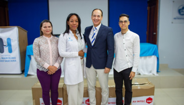 INTEC dona ventiladores mecánicos al hospital Marcelino Vélez Santana