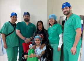 Fundación HOMS realiza jornada de escoliosis en favor de la niñez