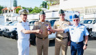 Primera entrega de ambulancias ensambladas por la Industria Militar Dominicana marca avance en autosuficiencia