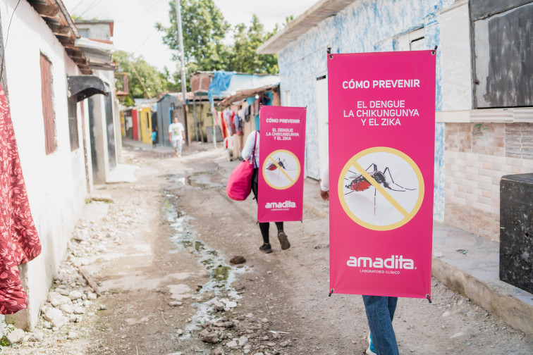 Amadita Laboratorio realiza jornada educativa contra el dengue