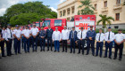 MINPRE y Sistema 911 entregan 12 nuevos camiones de bomberos para fortalecer la capacidad de respuesta a emergencias