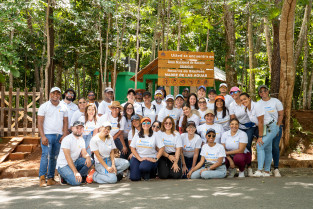 AFP Siembra realiza jornada de reforestación en Loma Guaigüí, La Vega