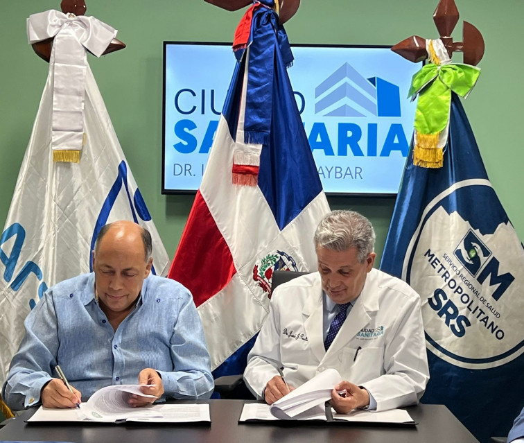 ARS SEMMA y la Ciudad Sanitaria Dr. Luis Eduardo Aybar firman acuerdo