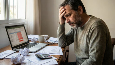 Un nuevo estudio reveló que el estrés financiero envejece el corazón más que un infarto