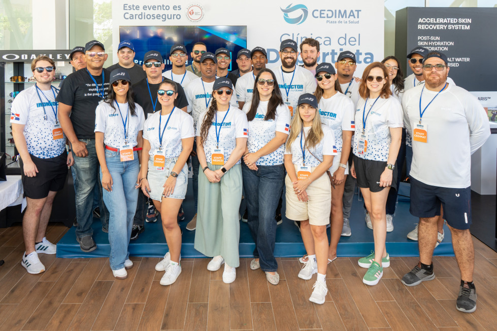 CEDIMAT reafirma su compromiso con la seguridad médica deportiva en IRONMAN 70.3 Cap Cana 2026